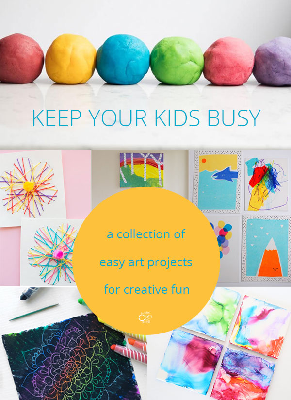 Easy Art Projects For Kids - Rustic Crafts & DIY